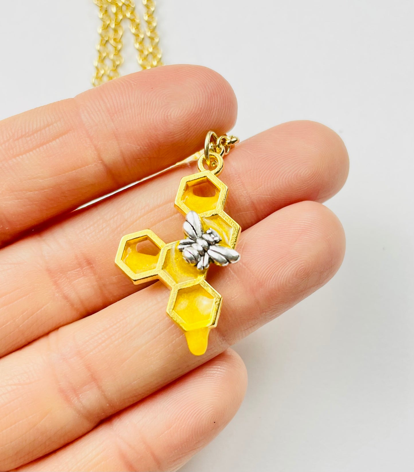 Honey Bee Necklace