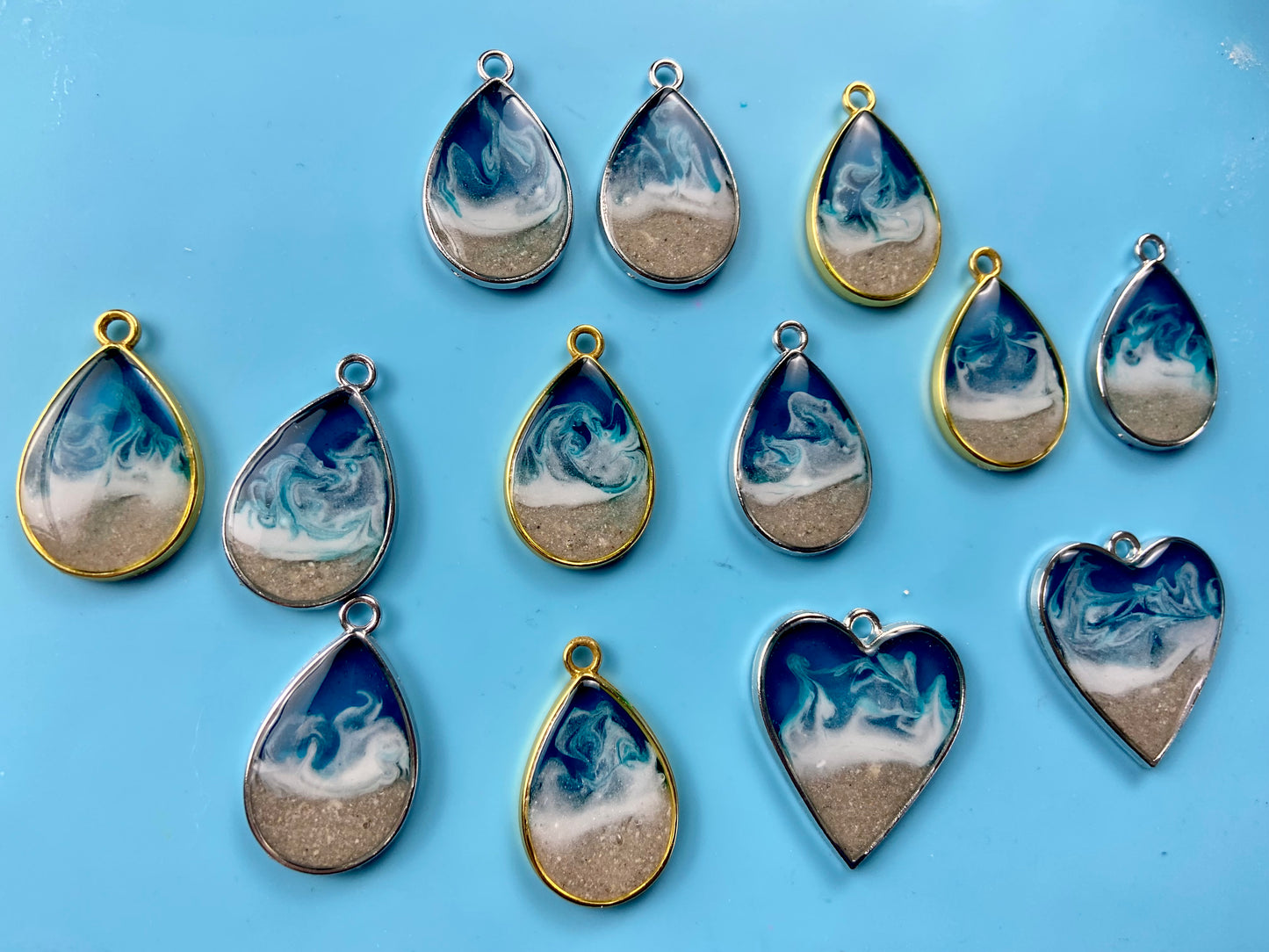 Cremation Ocean Keychain/Pendant