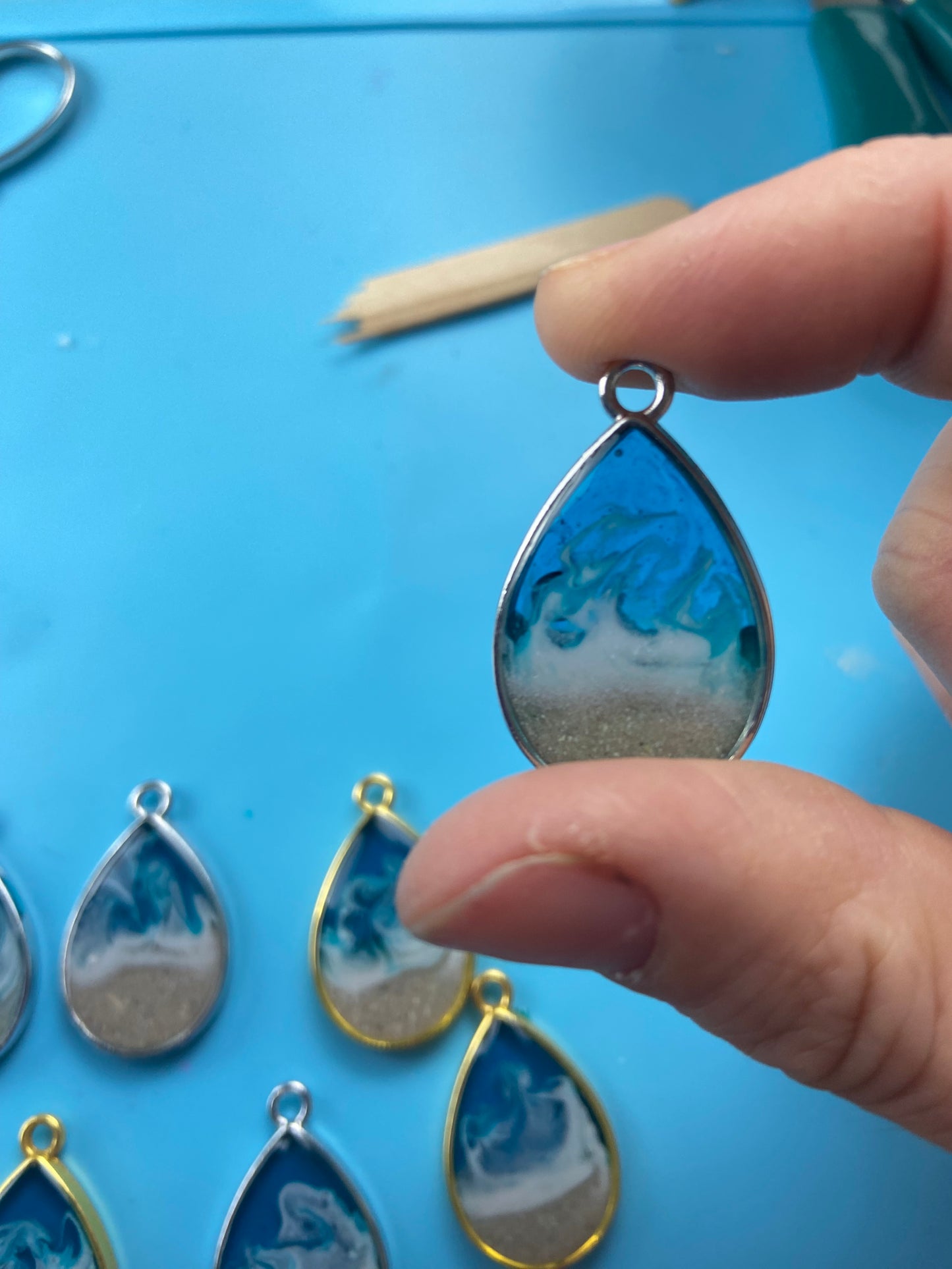 Cremation Ocean Keychain/Pendant