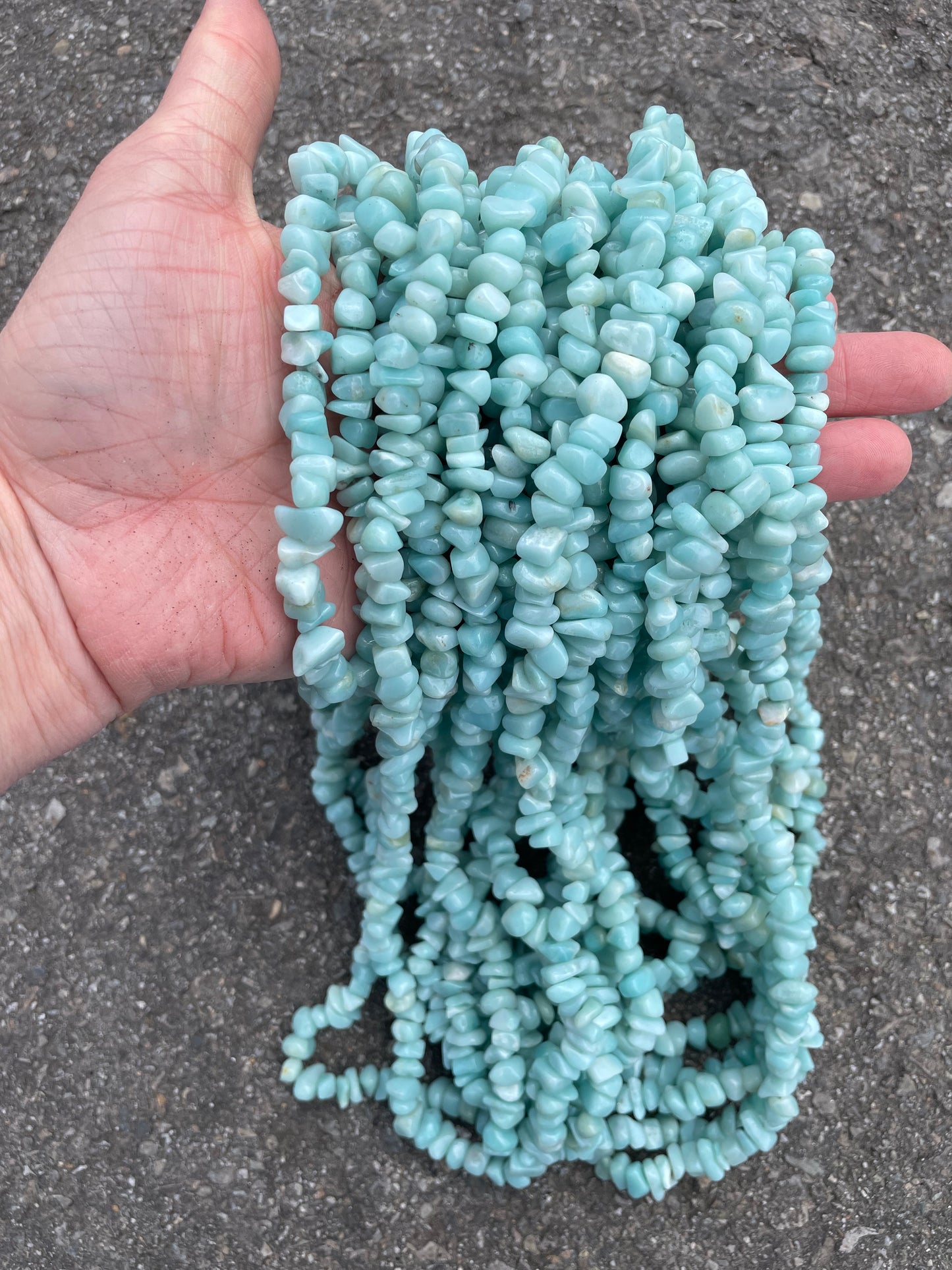 Amozonite Chipped Irregular