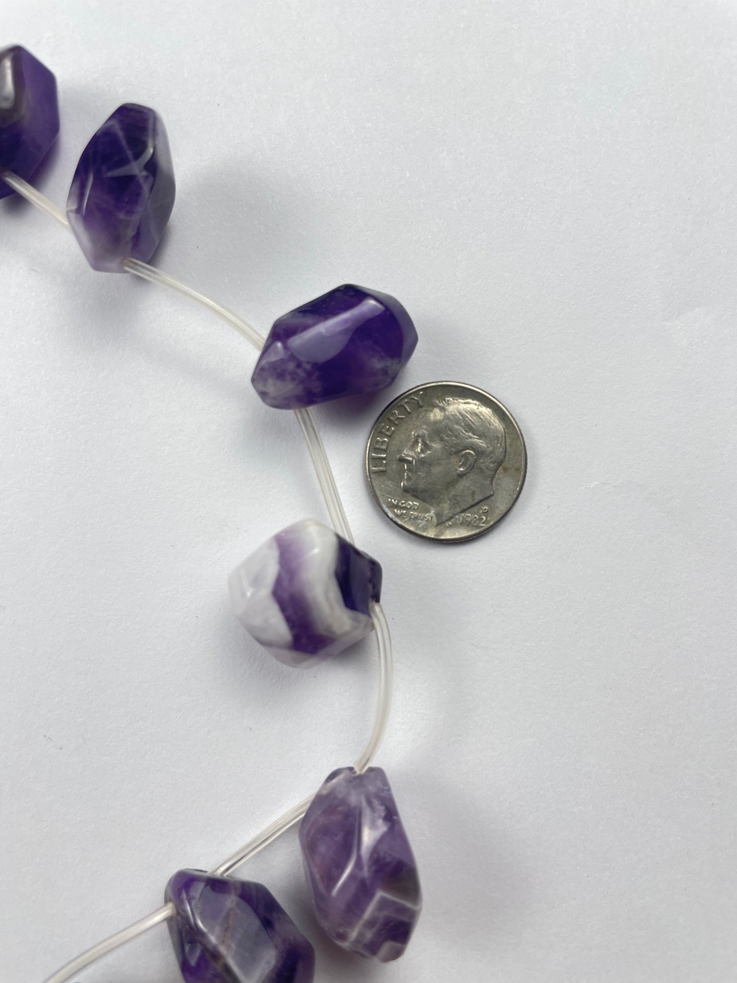 Amethyst Nuggets 10mm x 15mm