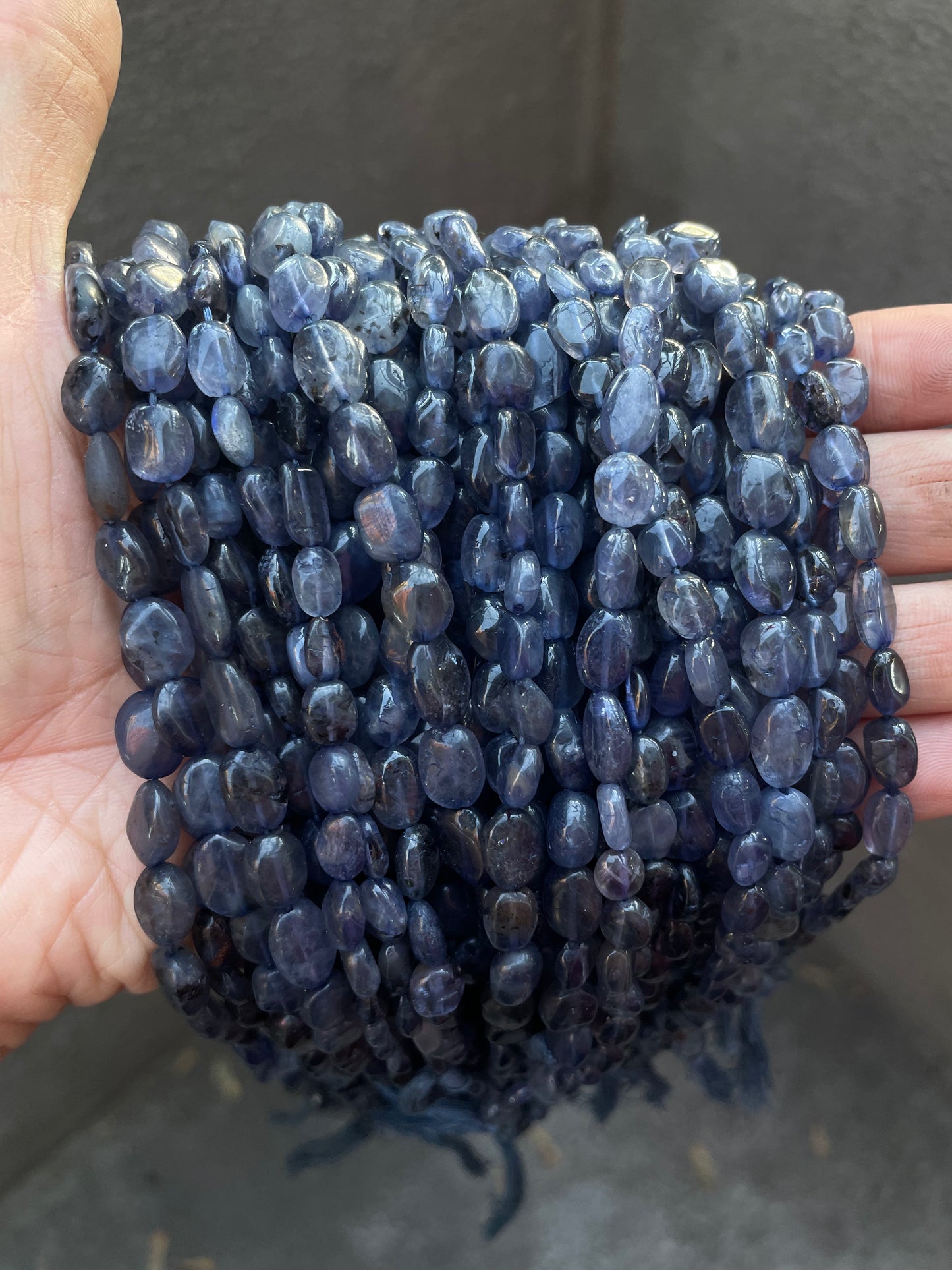 Deep Blue Oval Kyanite