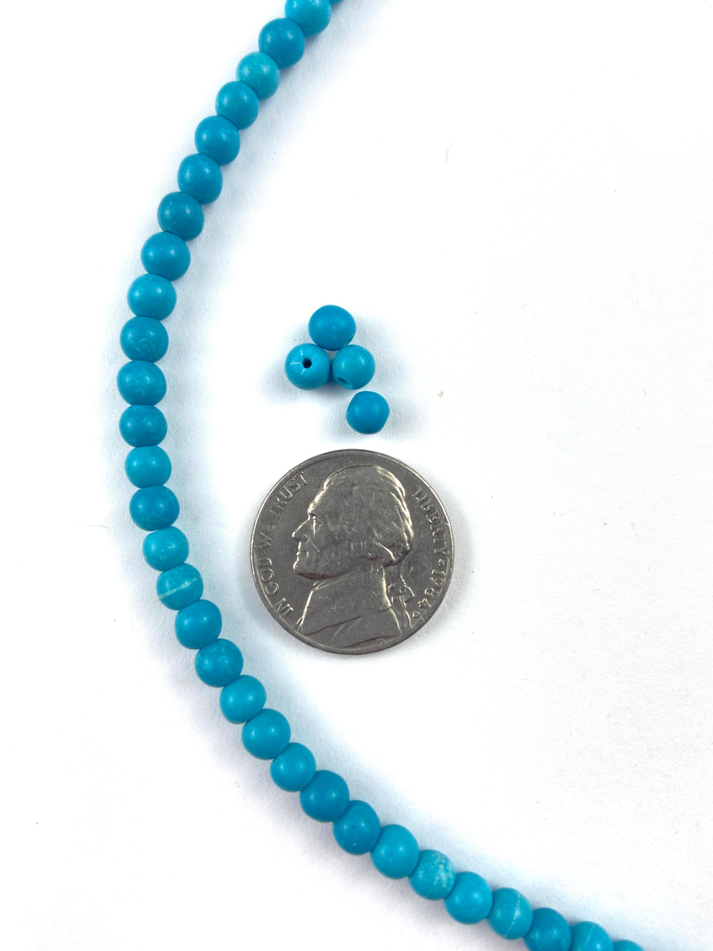 Light Blue Turquoise Stone Beads