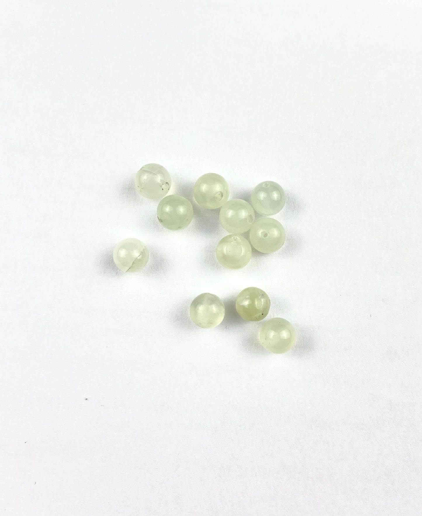 Light Green Stone Beads
