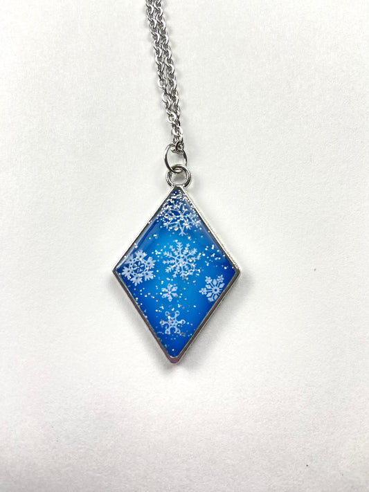 Snowflake Pendant Necklace