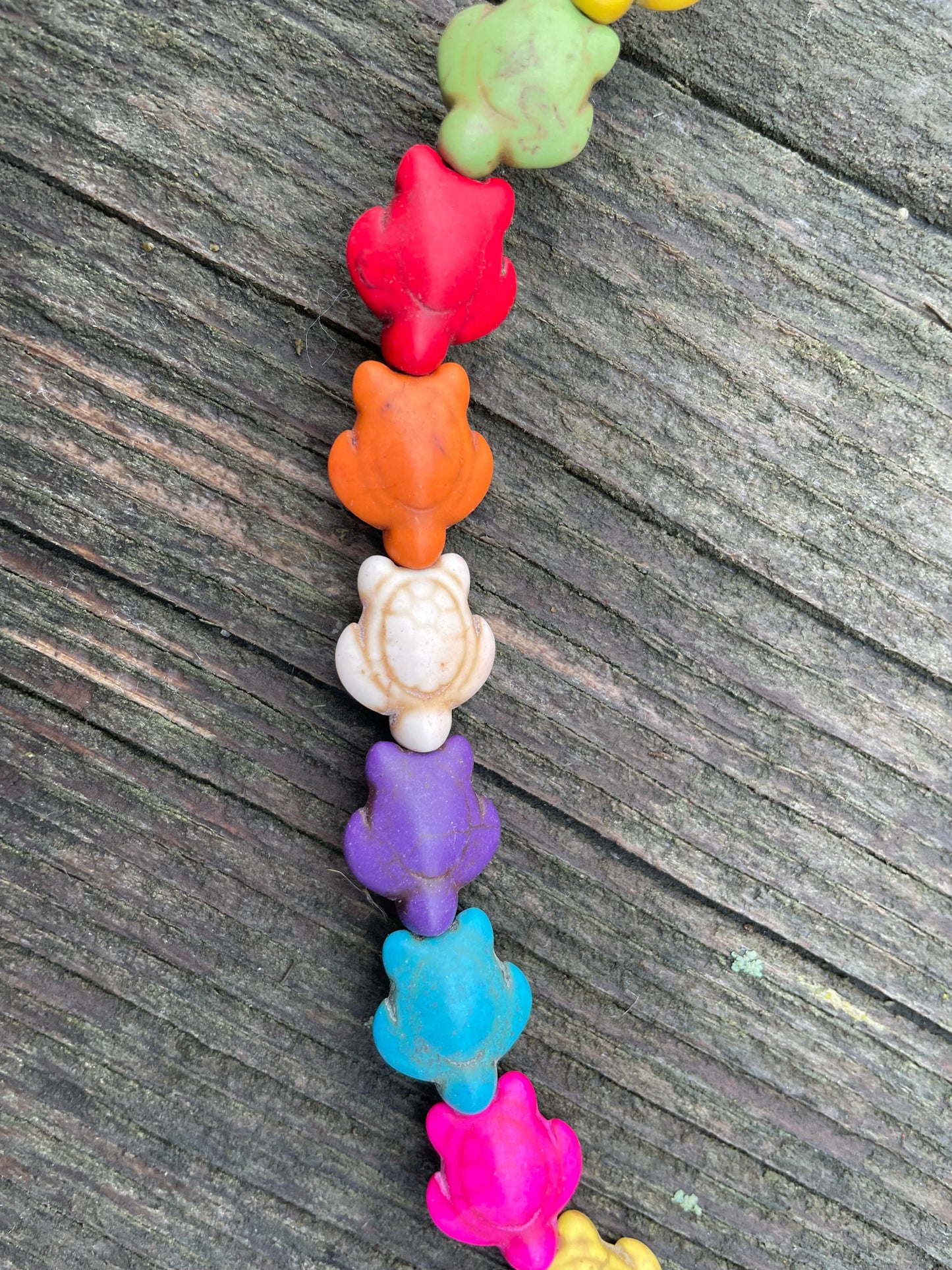 Turtle Real Stone Beads 20mm