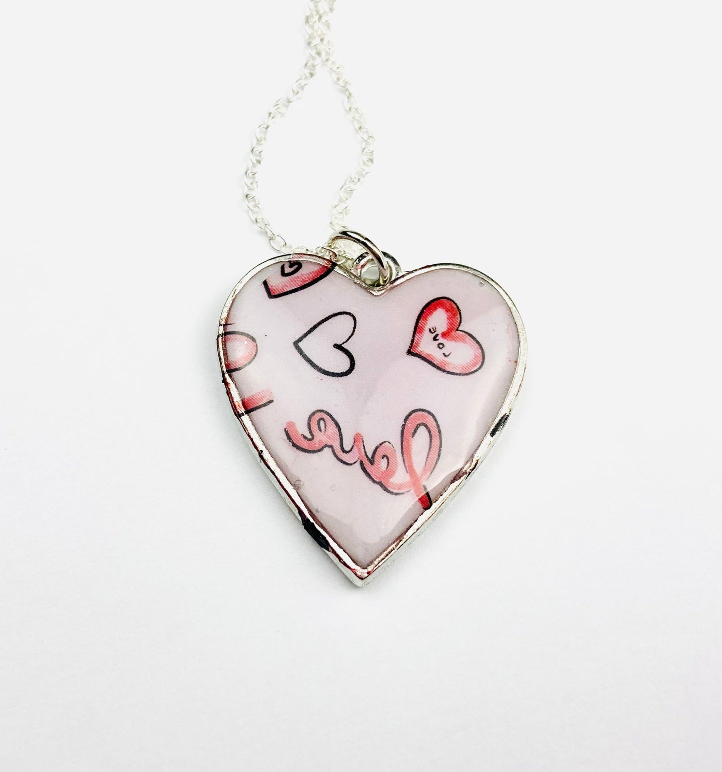 Love Heart Pendant Necklace