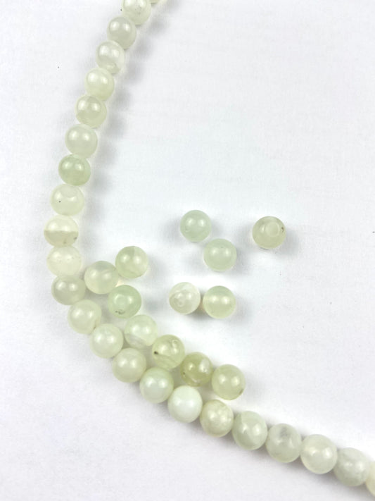 Light Green Stone Beads
